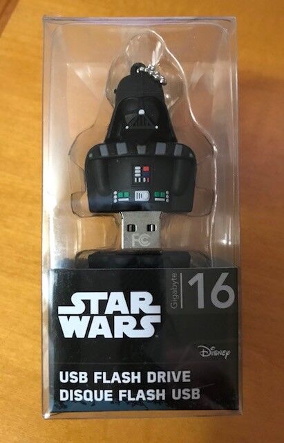 Star Wars ~ Darth Vader 16GB USB Flash Drive by Disney - Keychain New In Box