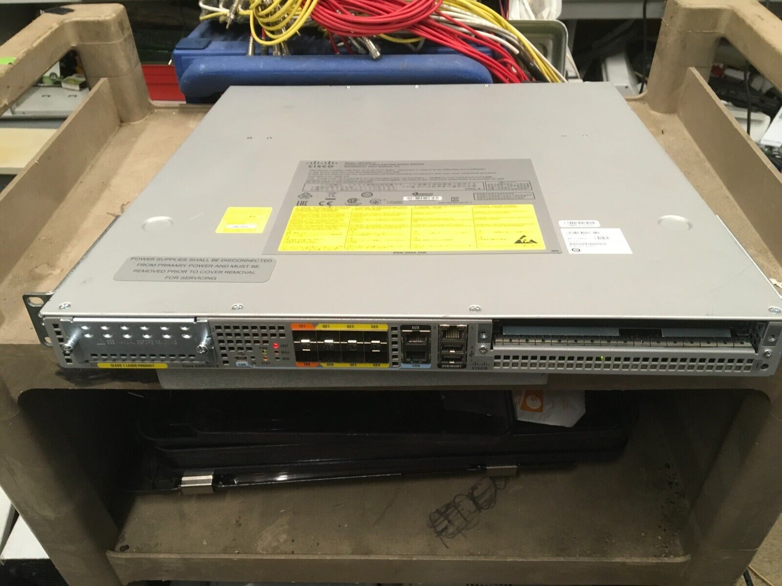 Cisco ASR1001-X Aggregation Services Router w/ Dual Asr1001-x-pwr-ac