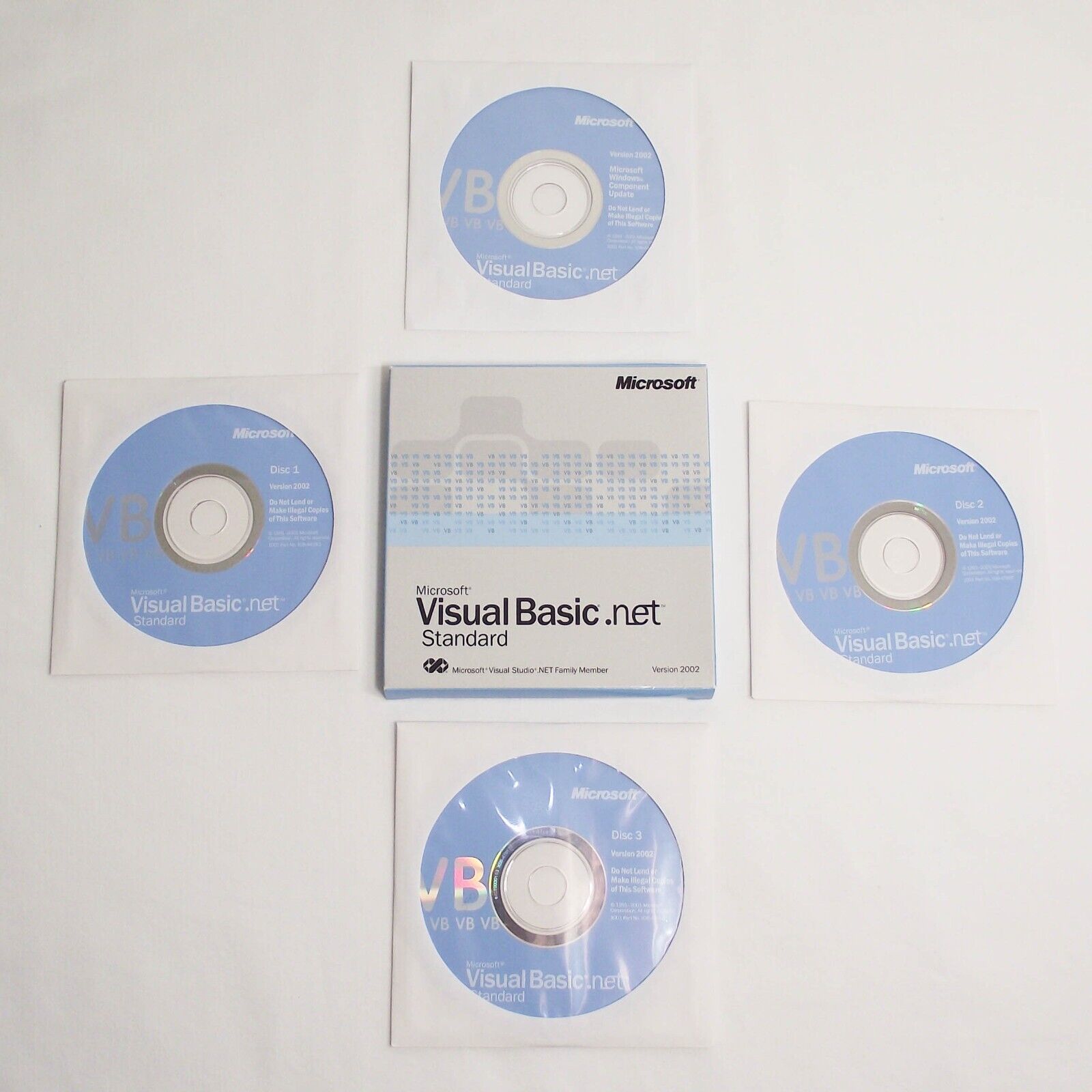 Microsoft Windows Visual Basic.net Standard Edition Version 2002