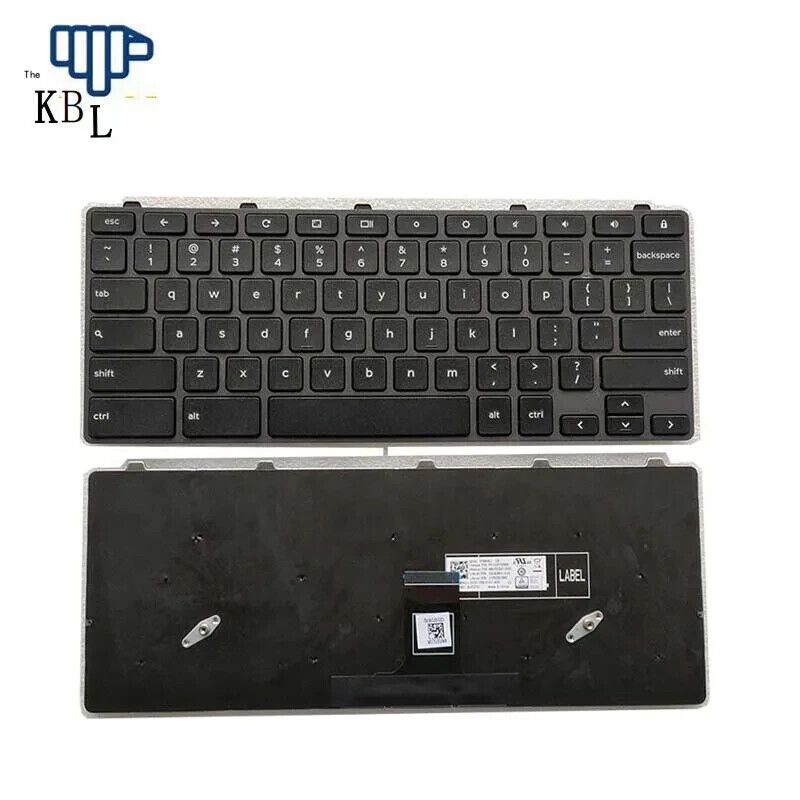 Oraginal New US Language For DELL Chromebook 11 3100 Black Laptop Keyboard