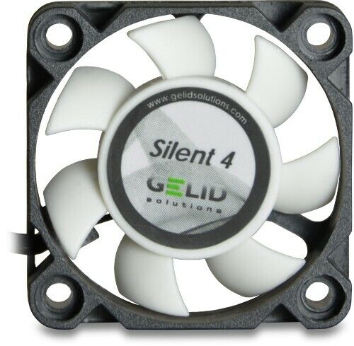 Gelid Solutions Silent 4 Case Fan 4cm 40mm 4200RPM Quiet 18.9dBA 4.5CFM 48Hr-Del