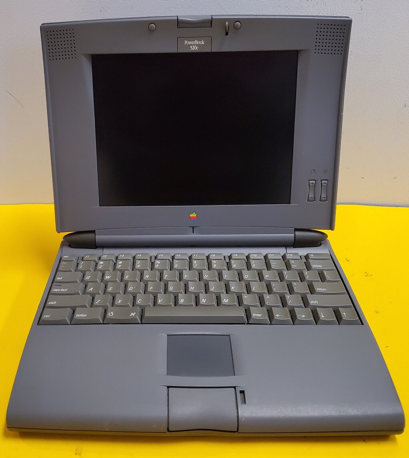 Vintage Apple Powerbook 520C 500C Series Laptop Computer Retro Untested - as is