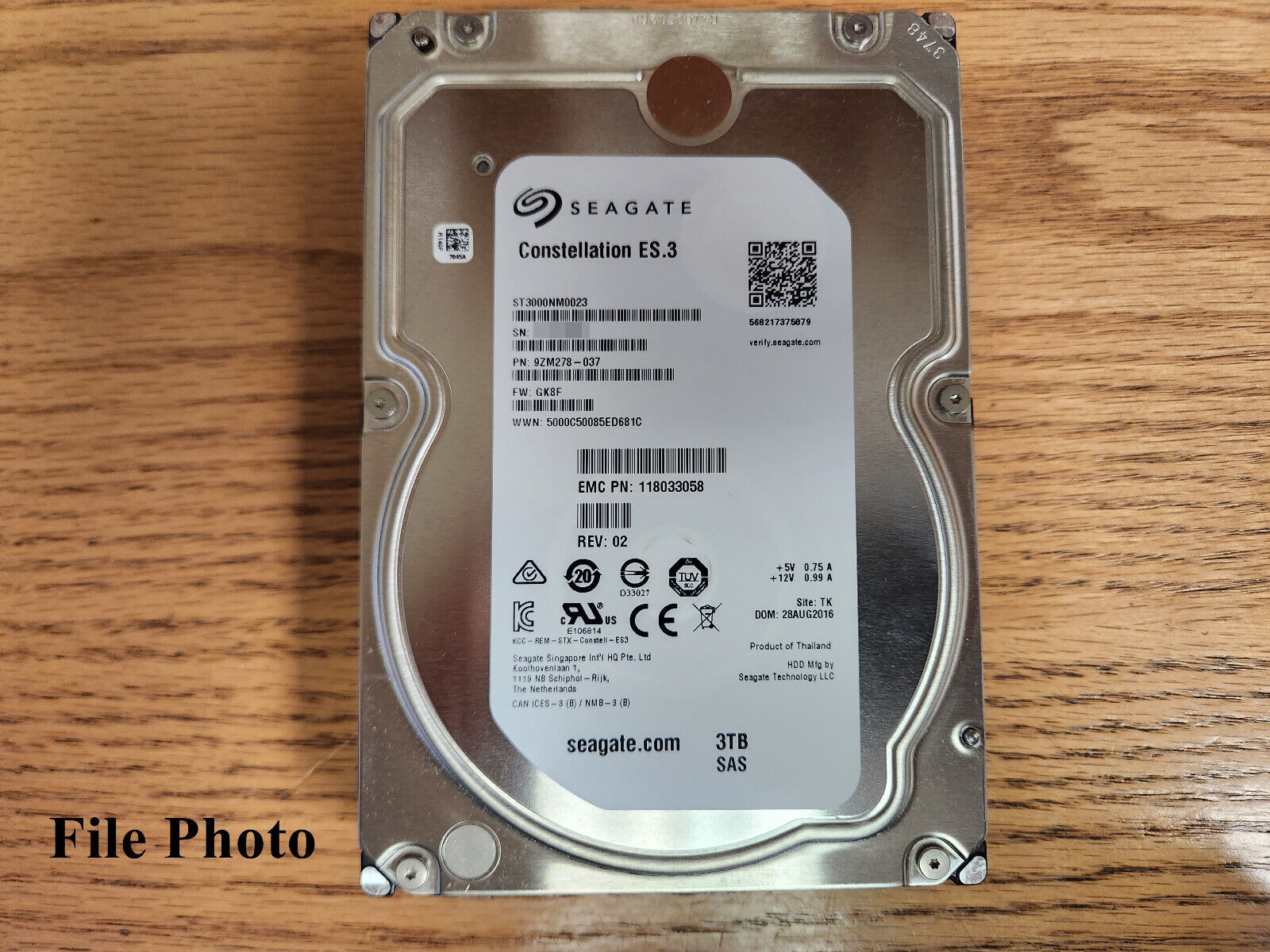 (Lot of 19) Seagate Constellation 3TB 3.5\