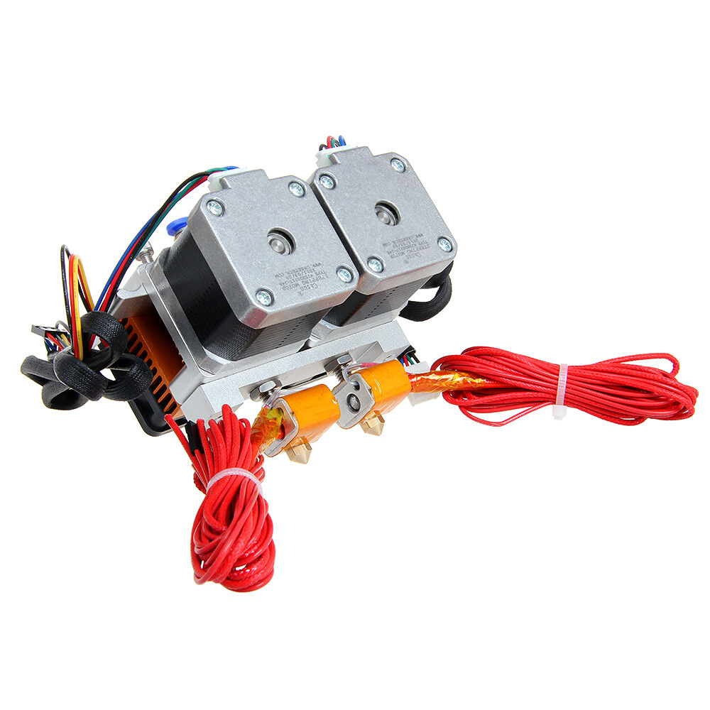 Latest MK8 Dual Extruder for Geeetech Reprap Prusa Markbot Acrylic I3 3D Printer