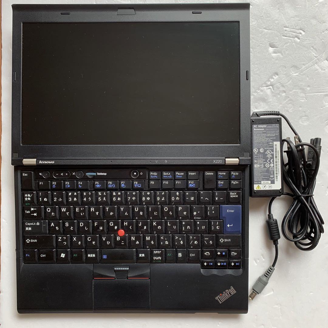 Vintage Lenovo ThinkPad X220 core i5 -2520M 2.50G 4GB HDD500GB Used Japanese