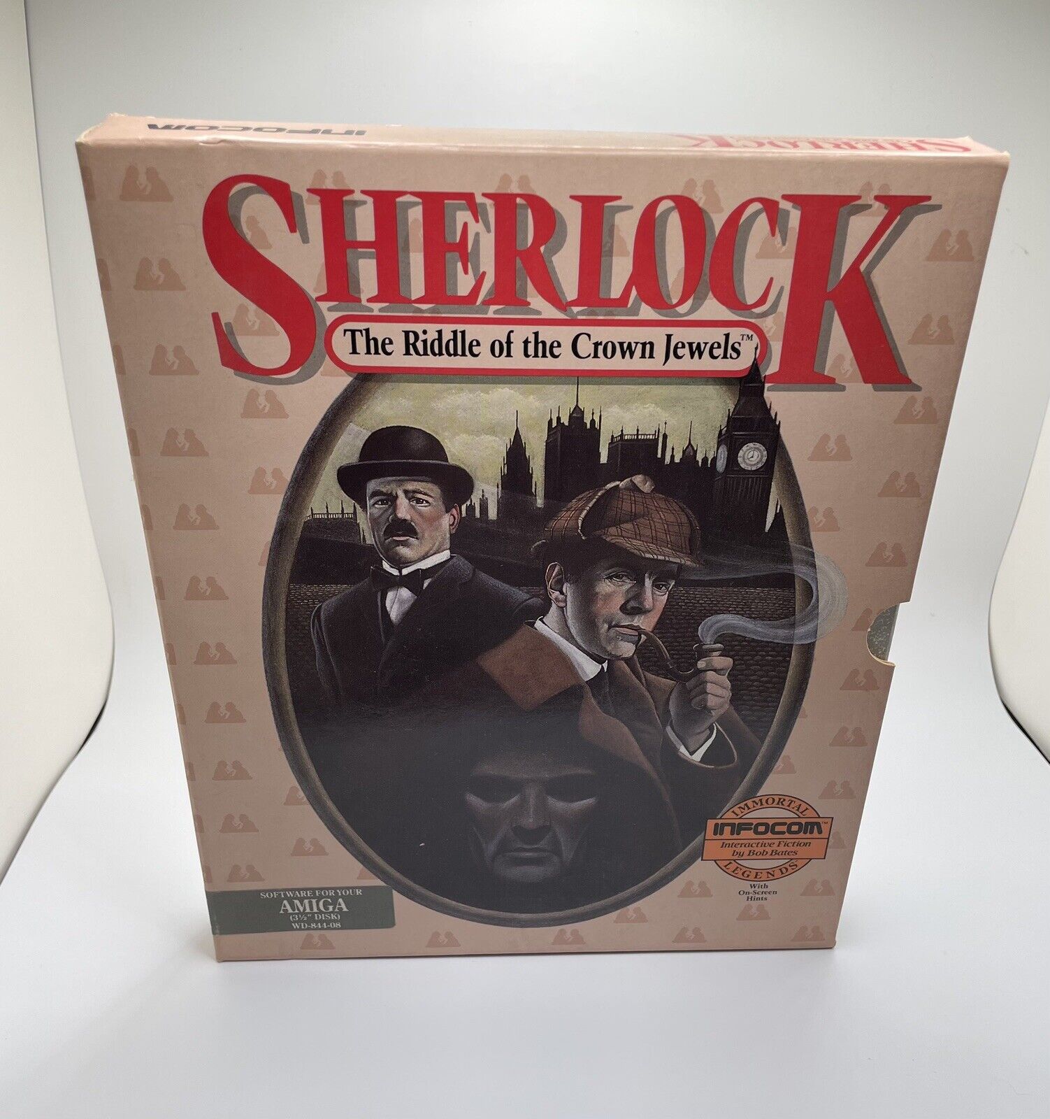 Sherlock: The Riddle of the Crown Jewels (Amiga, 1988) Rare Infocom Game
