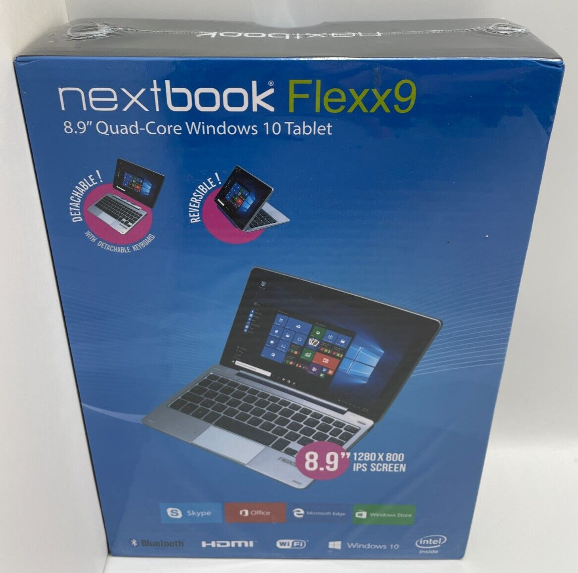 Nextbook Flexx 9 Intel Quad Core 8.9 in Windows 2 in 1 Tablet Laptop Detachable