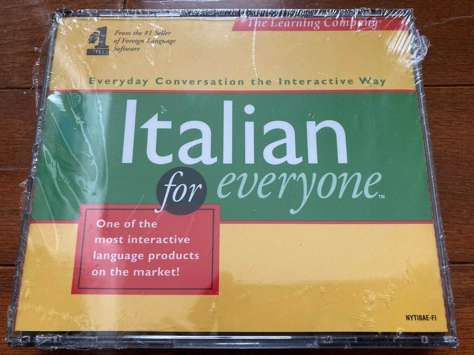 Italian for Everyone CD-ROM Set by The Learning Company (1997) - Sealed