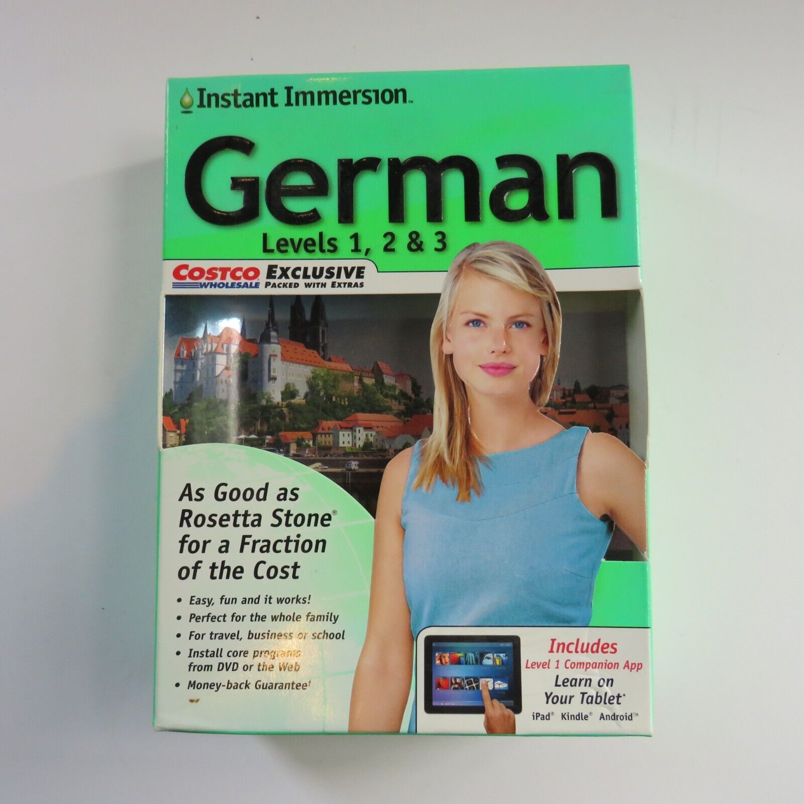 Instant Immersion German Levels 1, 2 & 3 DVD Set