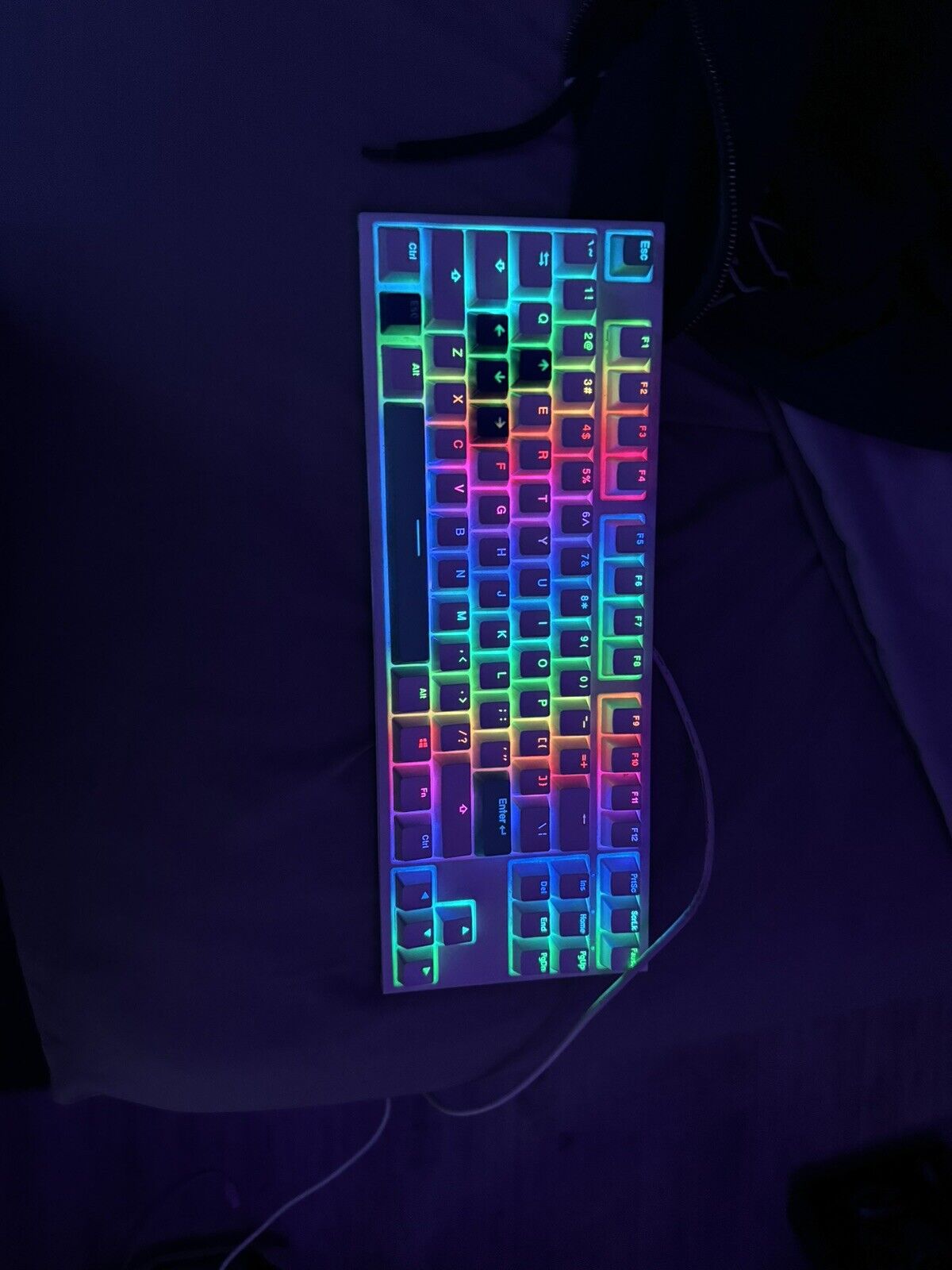 Ducky One 2 Mini V2 RGB LED 60 Double Shot PBT Mechanical Keyboard