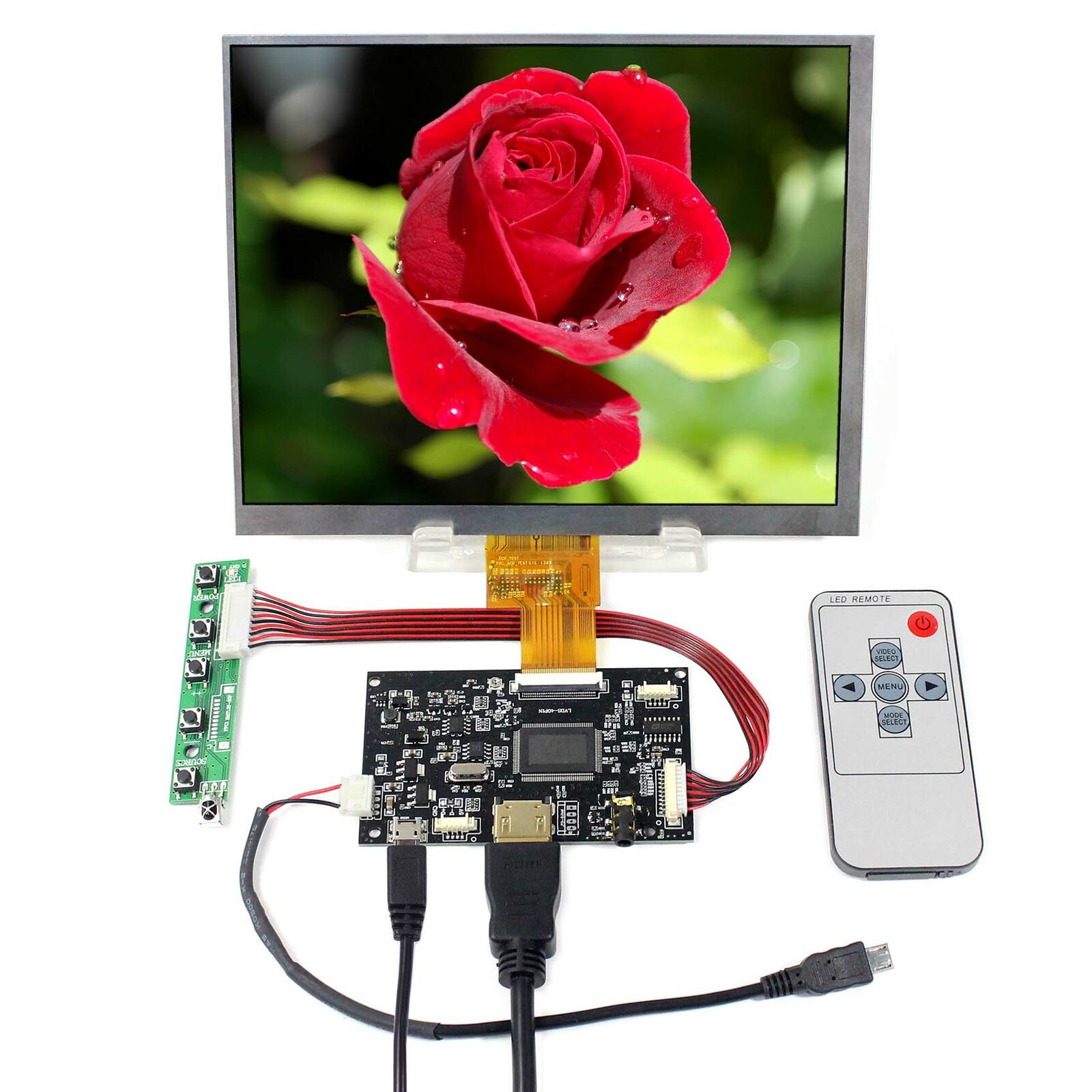 Fit To Raspberry Pi HD MI LCD Controller Board 8\
