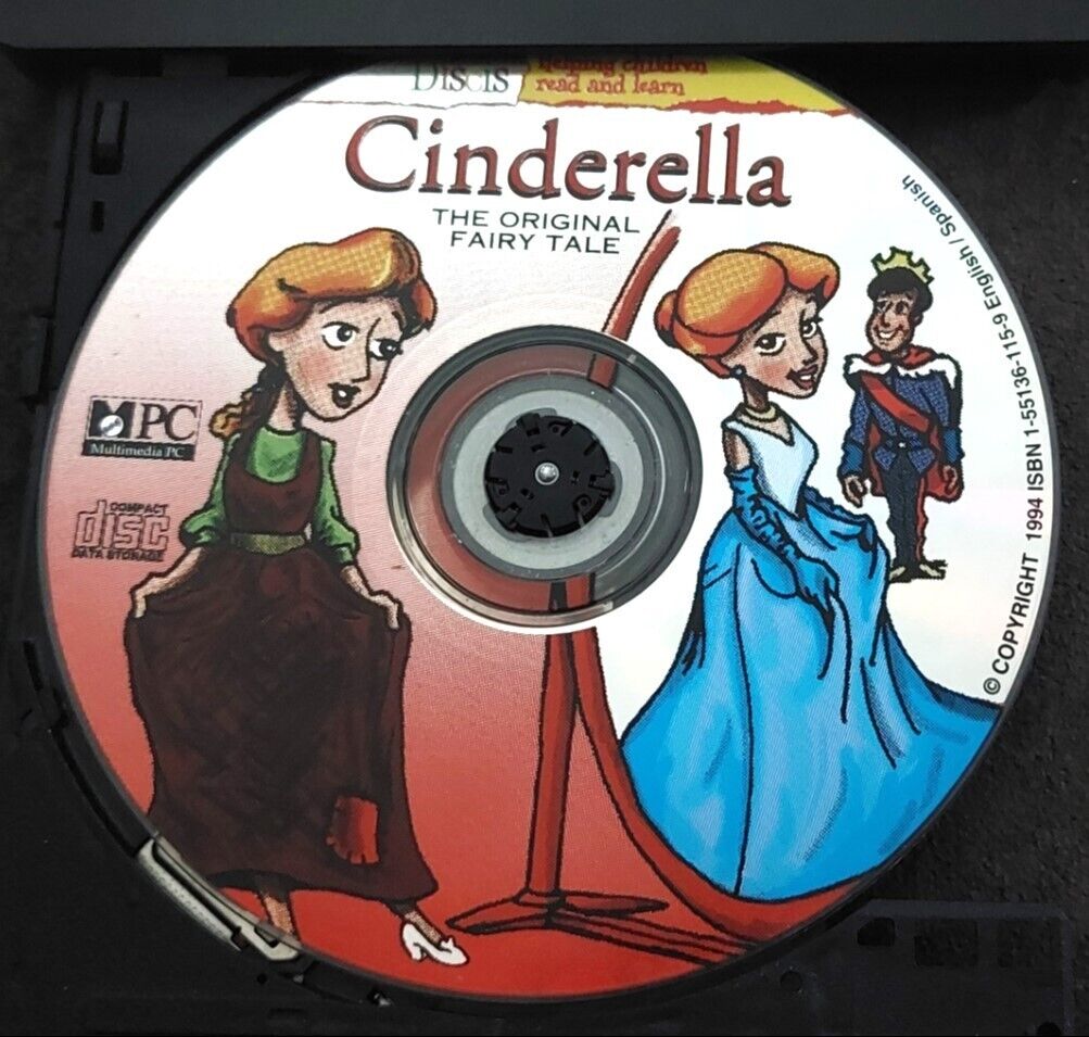 Cinderella The Original Fairytale Discis CD-ROM PC Disc ONLY No Booklets/Inserts