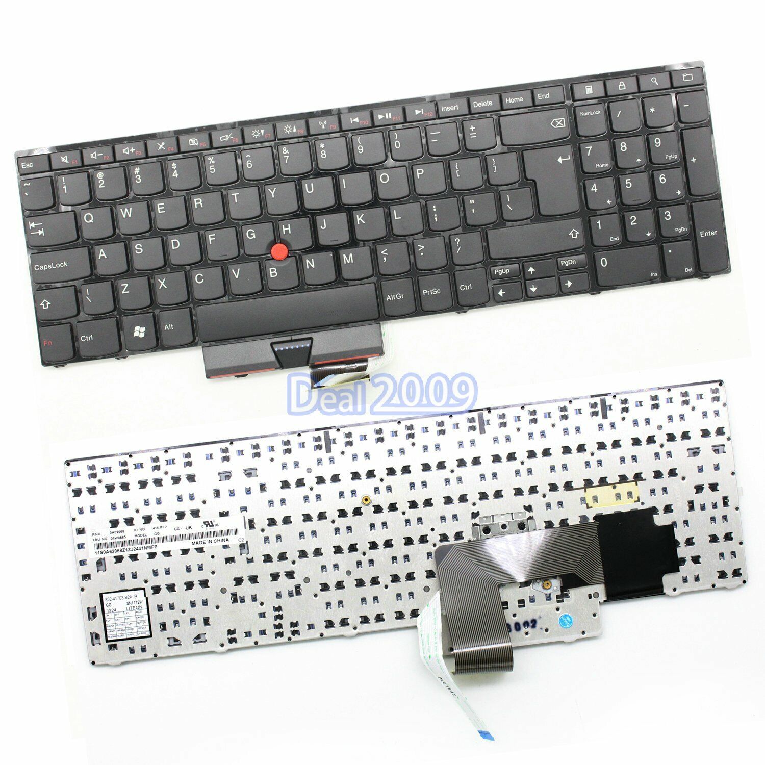 New Fit IBM lenovo Thinkpad Edge E520 E525 Laptop Black No backlit keyboard UI