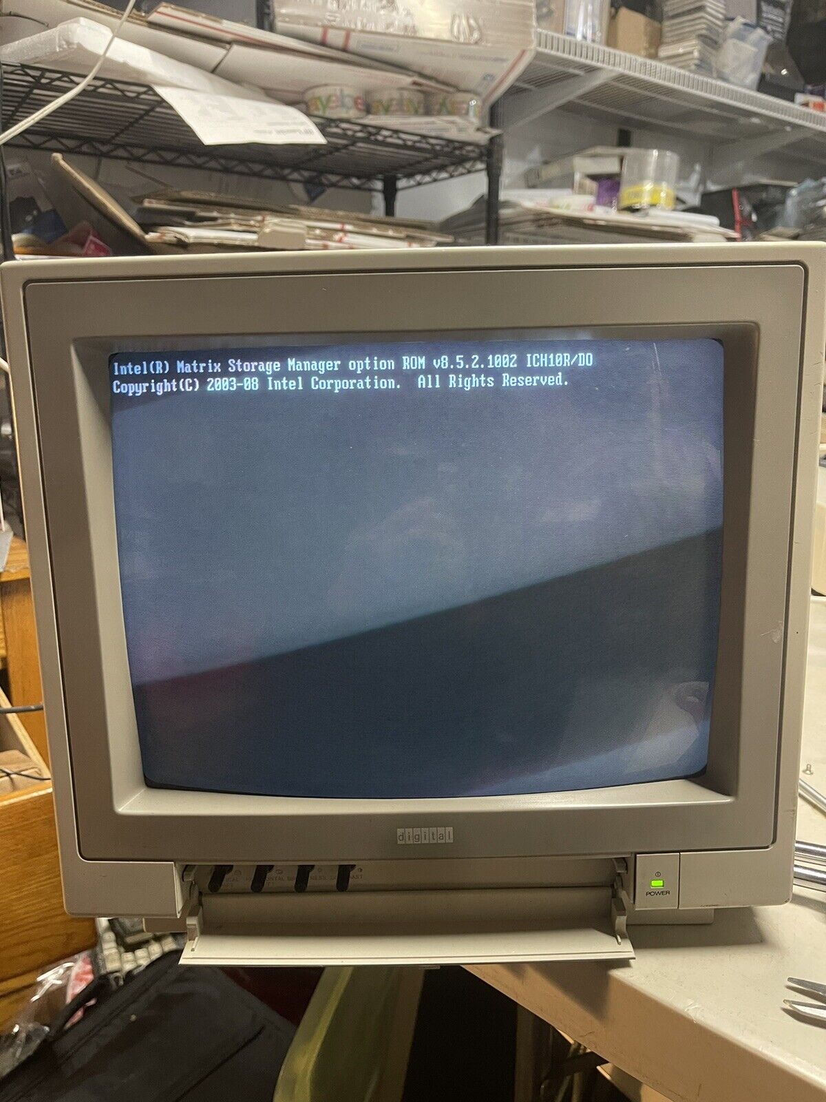 Vintage Digital monochrome computer Monitor PC7XV-BA tested working DEC DTK