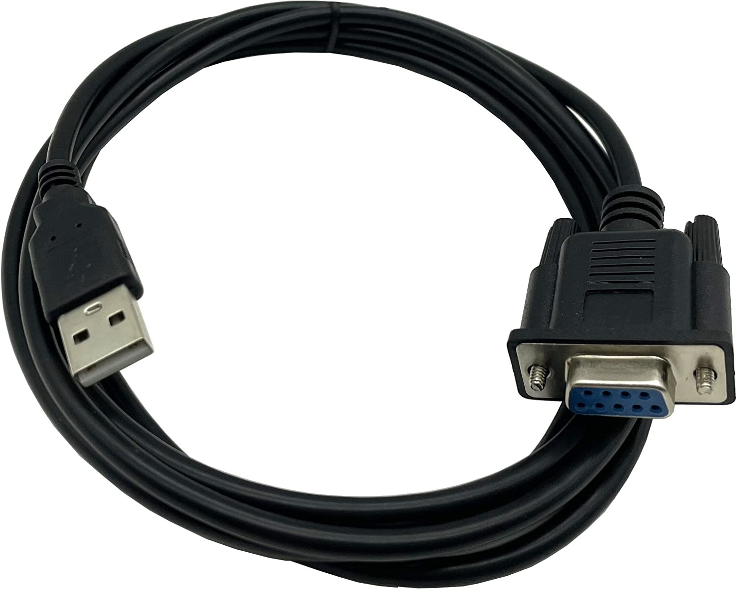 USB to RS232 Serial Adapter, USB a Male to DB9 Pin Female Serial Converter Cable