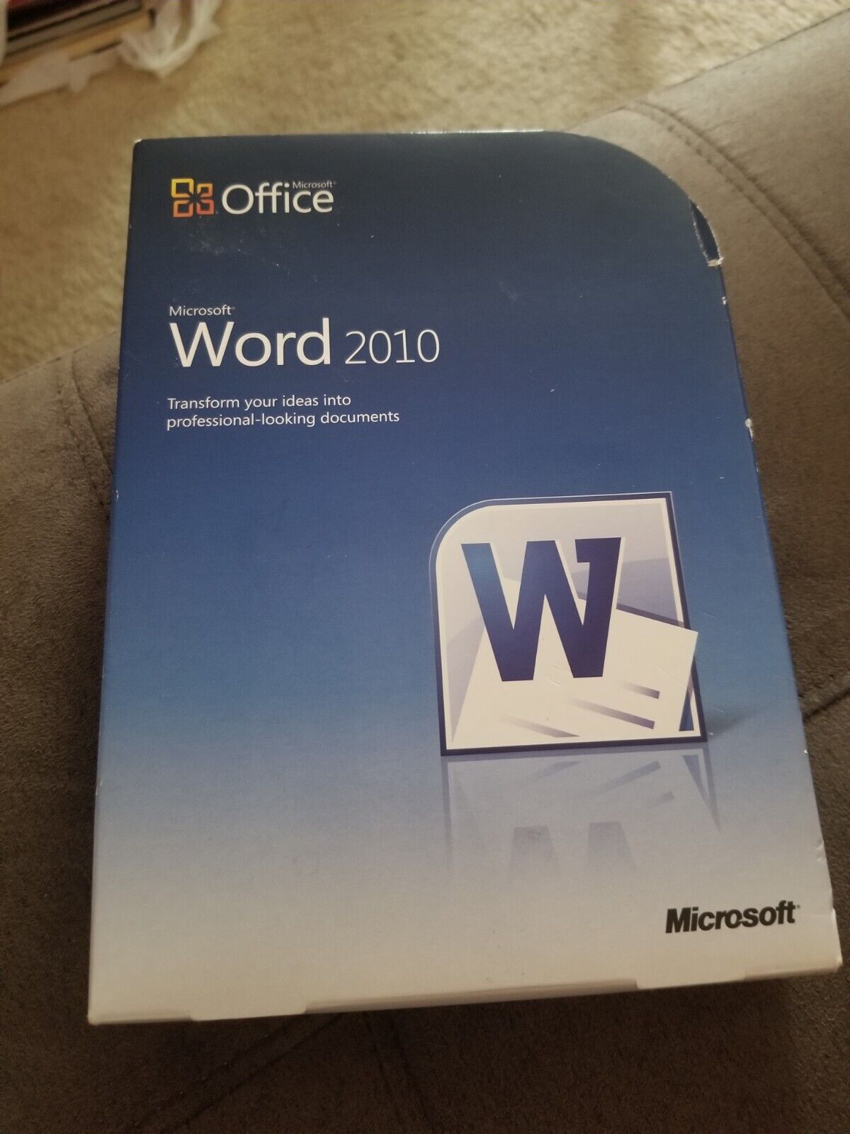 Microsoft MS Office Word 2010 PreOwned Final Listing 
