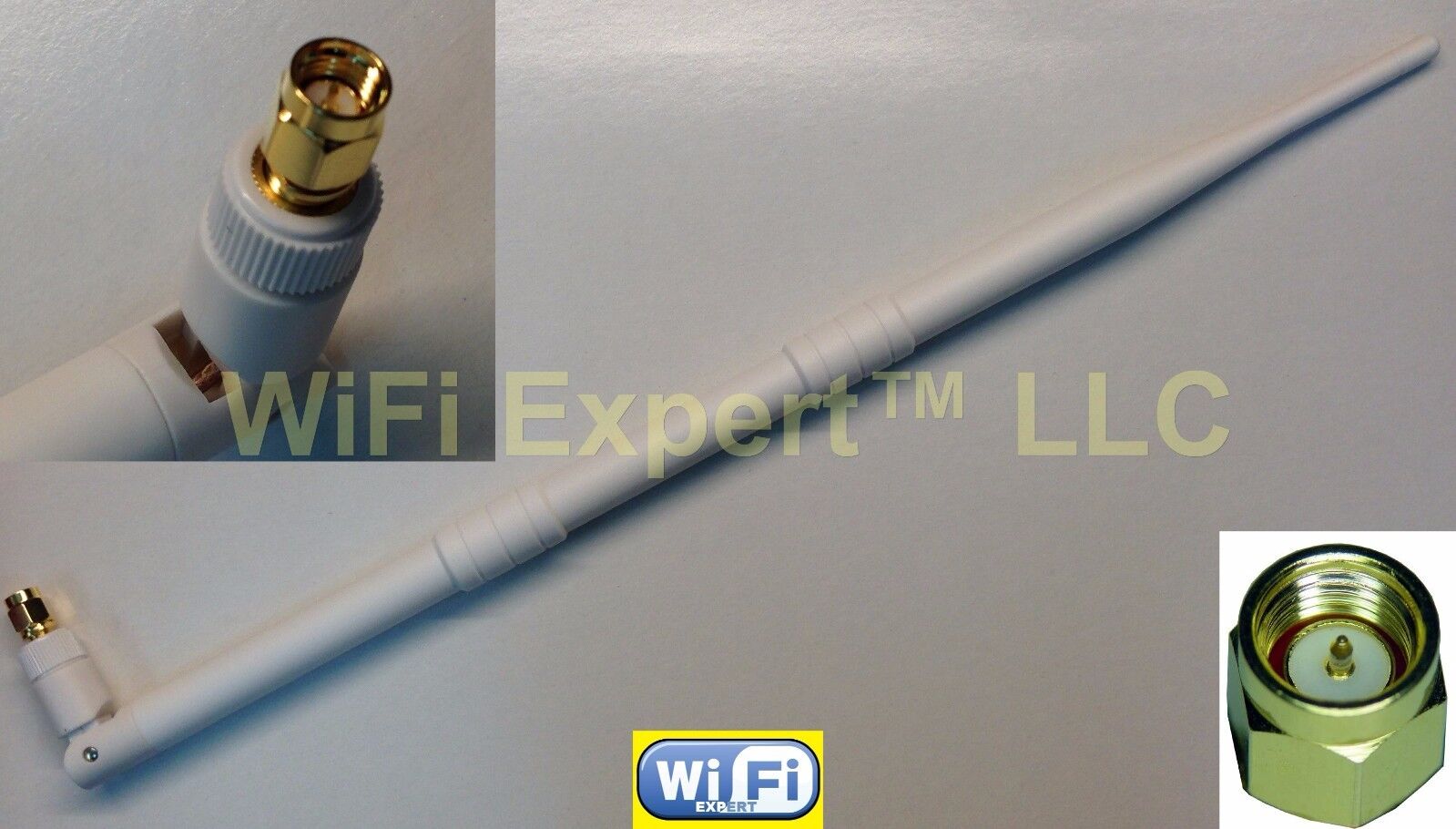 White 2.4GHz 9DBI antenna for Foscam FI8918W FI8910W FI8905W FI8904W ip cameras