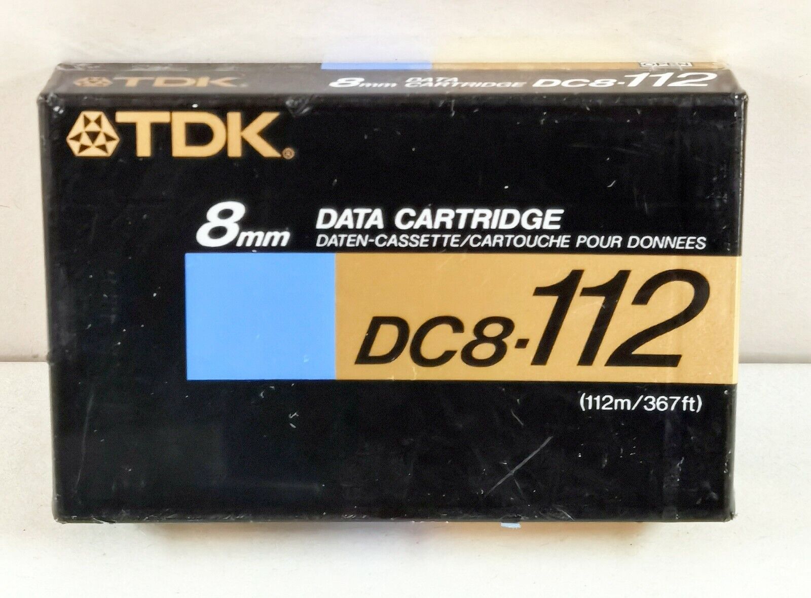 TDK 8mm Data Cartridge DC8-112 367ft (112m)  