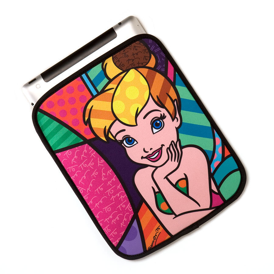 ROMERO BRITTO DISNEY TINKER BELL  TABLET CASE  COVER SLEEVE  ** NEW ** 