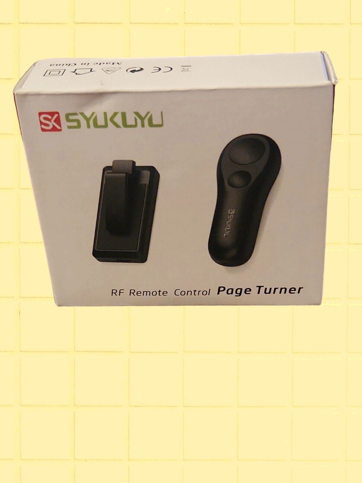  Universal Remote Control Page Turner  Kindle, IPhone, Ipad, E- Reader, Syukuyu