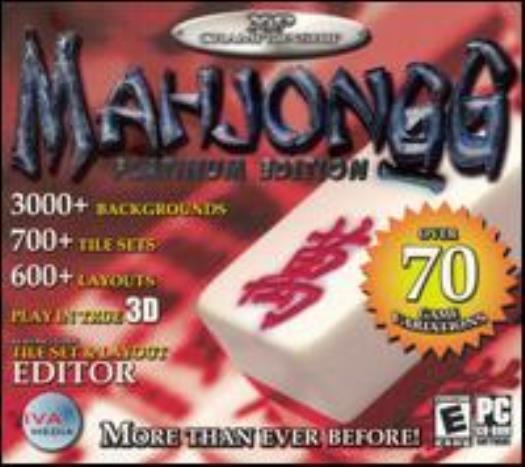 Mahjongg Platinum Edition PC CD create own tile matching ancient Chinese game