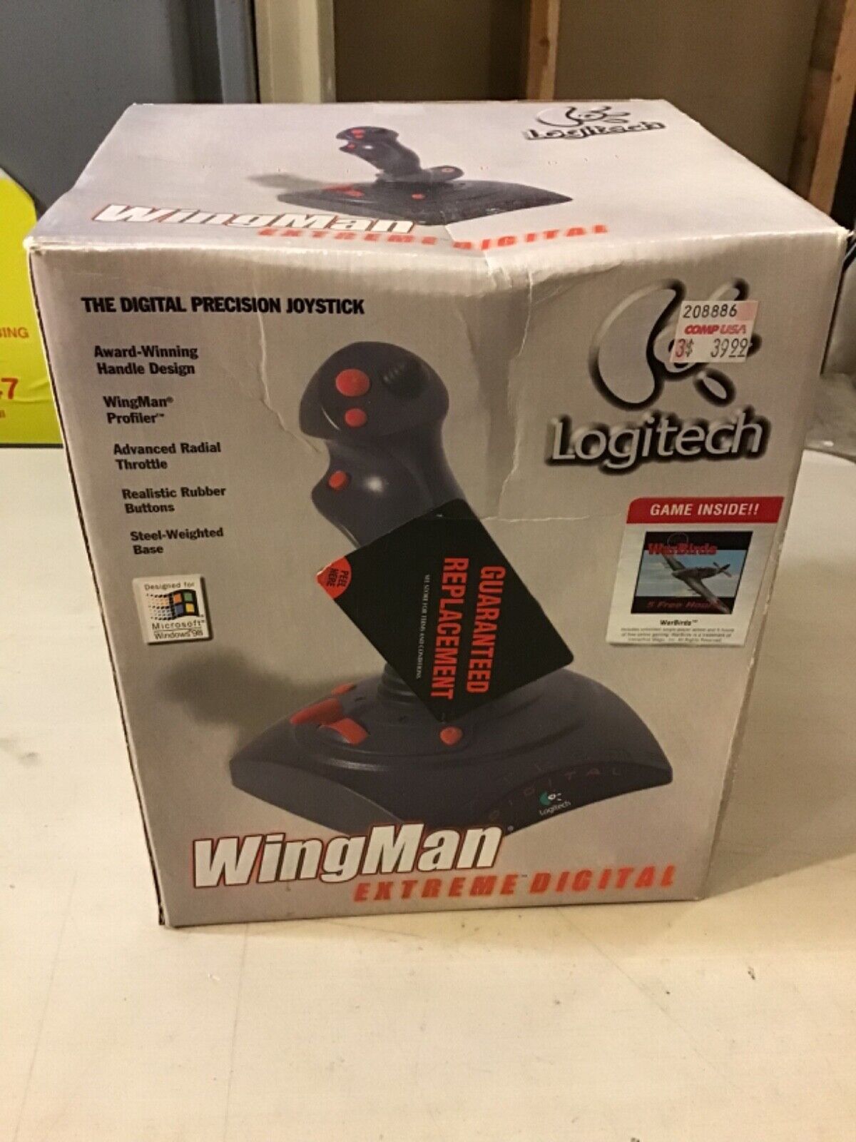 VTG Logitech Wingman Extreme Digital PC Computer Joystick | In Original Box