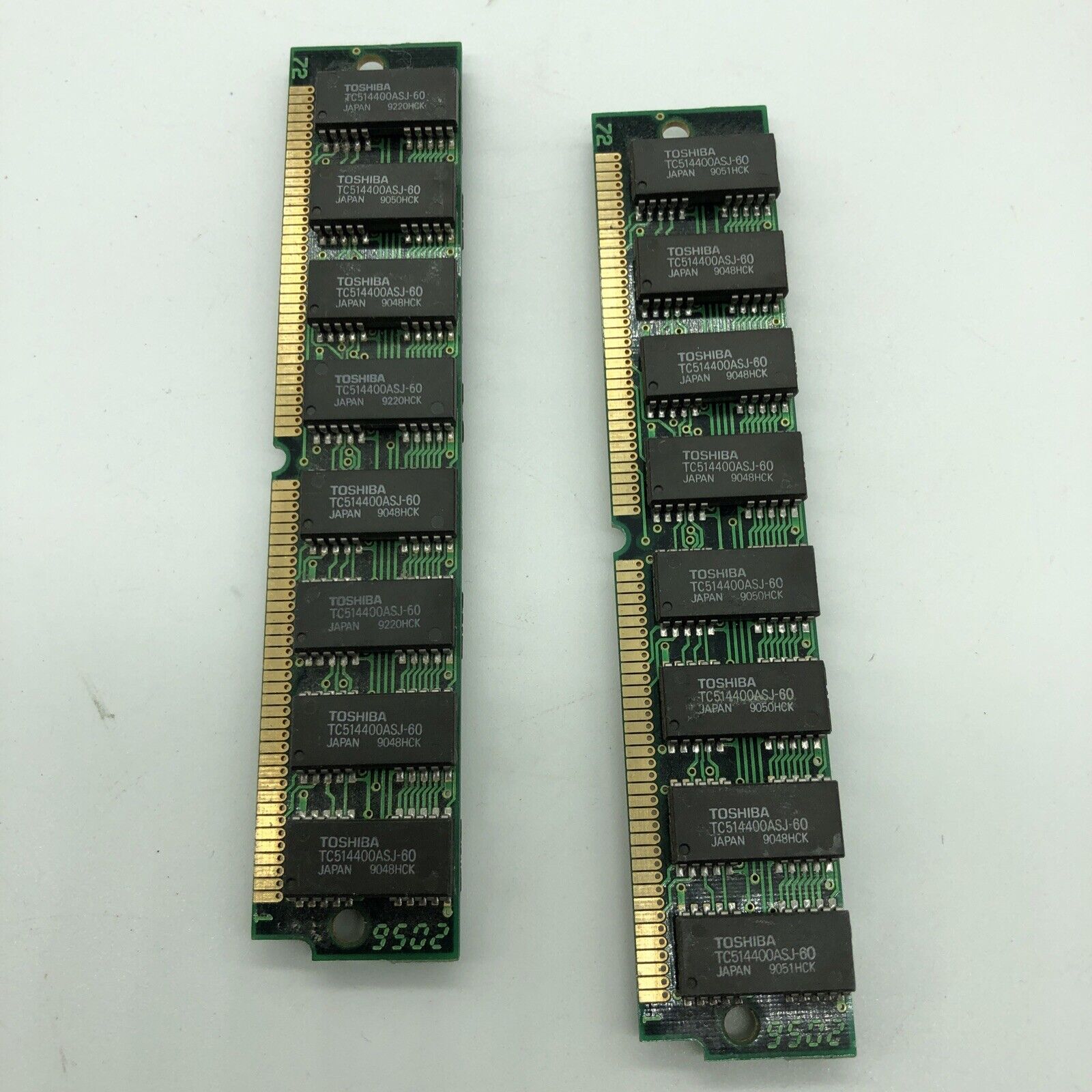 2x 8MB 72-Pin 16MB Fast Page Non-Parity 2X32 SIMM RAM Memory Mac PC Unix Apple