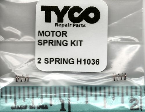 MOTOR SPRING KIT FOR TYCO TRAINS MADE IN HONG KONG, 2 SPRINGS = 1 LOT FOR SALE