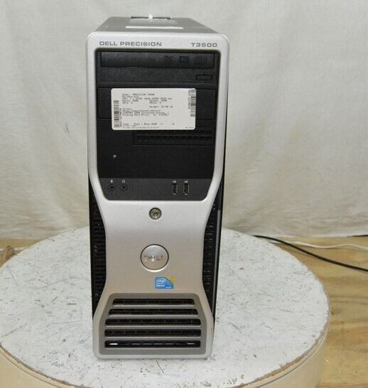 Dell Precision T3500 Workstation Intel Xeon W3505 2.53GHz 4GB SEE NOTES