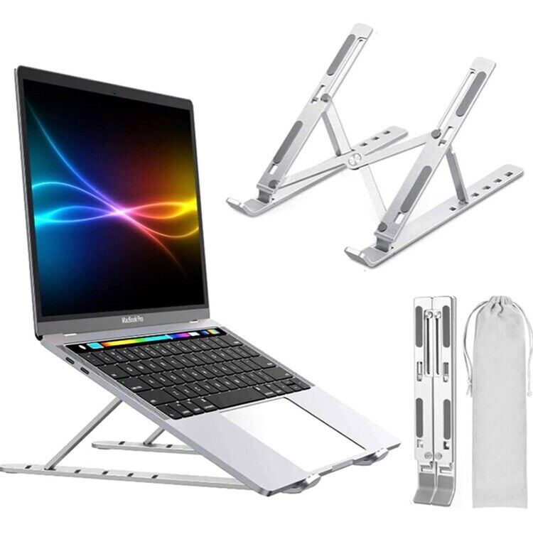 N3 Aluminum Alloy Creative Universal Laptop Stand w/Drawstring Bag
