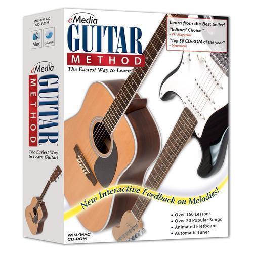 eMedia Guitar Method v5 for PC, Mac NEW