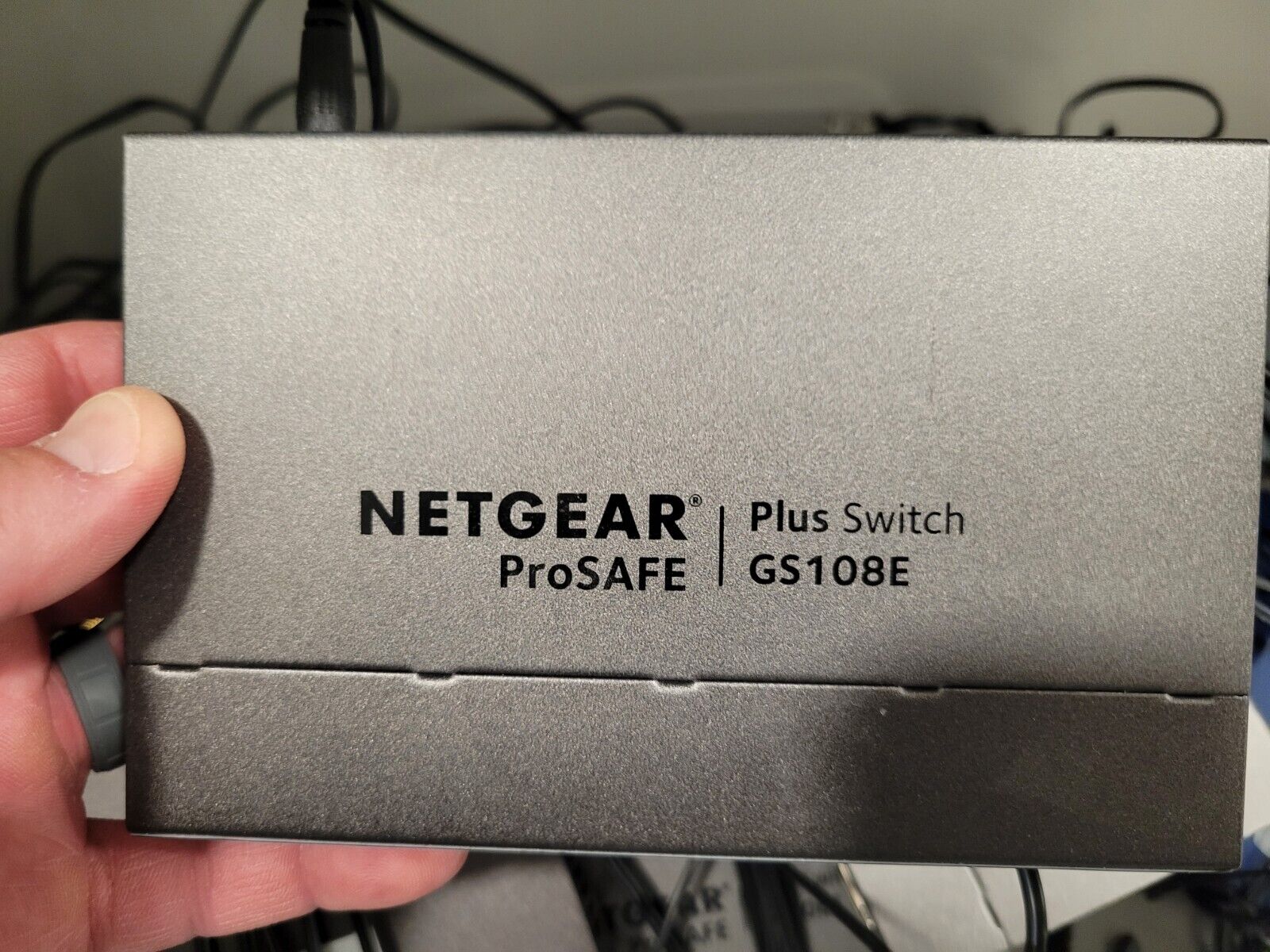 Netgear GS108Ev3 GS108E ProSafe Plus 8 Gigabit Ethernet Switch