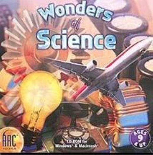 Wonders Of Science PC MAC CD learn invention technology quiz home schooling game