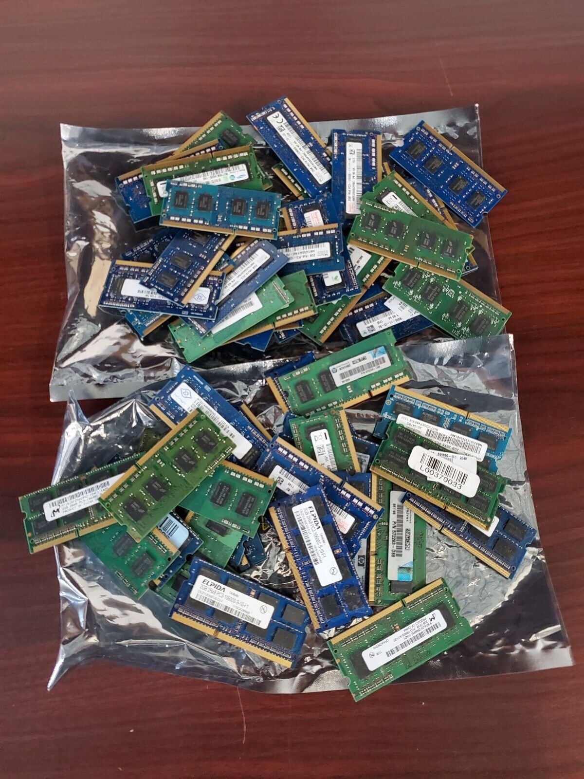 Lot of 50 2GB sticks (100GB total) DDR3 SODIMM Laptop RAM Misc Brands Works #69j