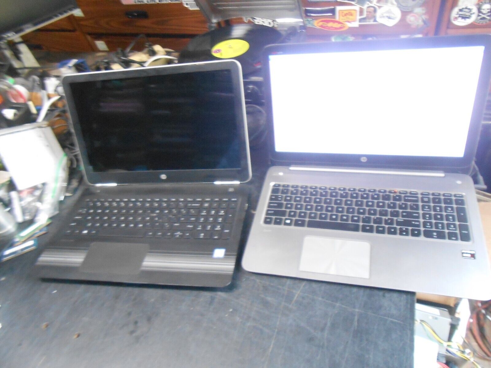 Lot of (2) HP Envy A10 6th Gen i5 Pavilion Laptops No SSD/RAM for Parts/Repair
