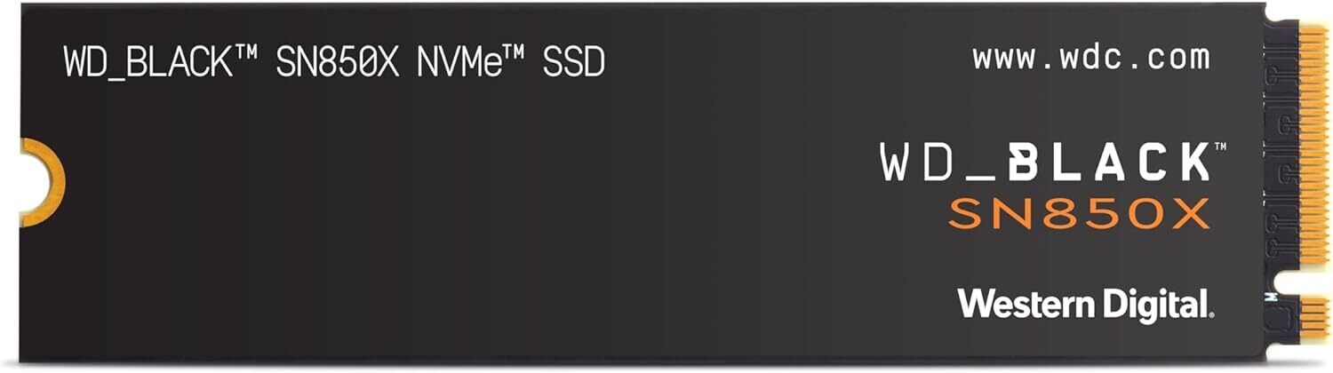 WD_BLACK 1TB SN850X NVMe Internal Gaming SSD - Gen4 PCIe (WDS100T2X0E)
