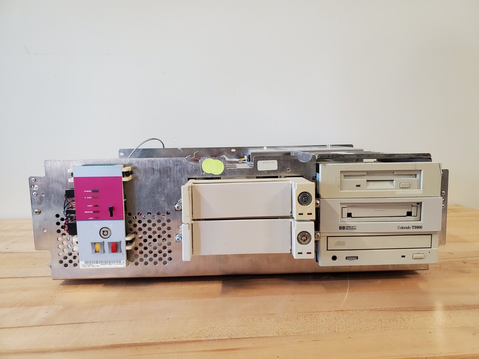 Rare Vintage Everex EXO-4901C-00 Desktop PC, Missing Cover, Untested