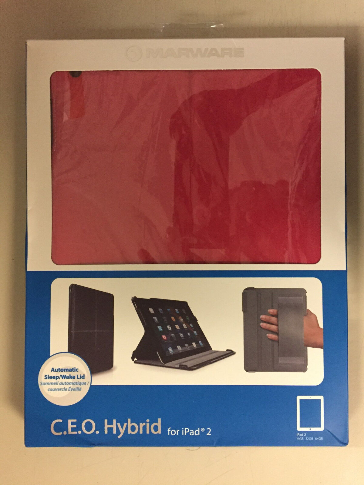 Brand New Marware C.E.O Hybrid Case for iPad 2 - Pink - AGHB14