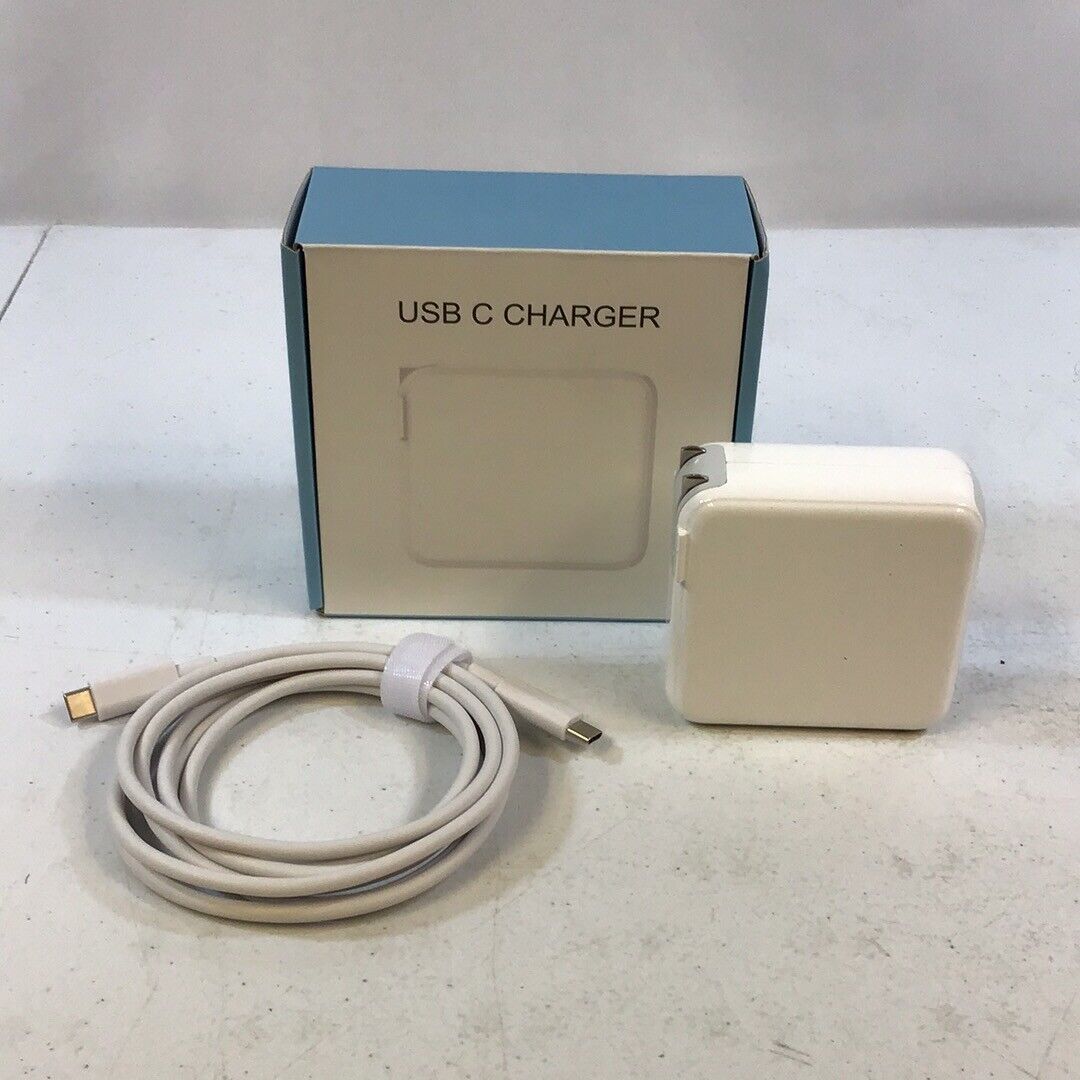 IFEART MZ90PD-1 White Replacement MacBook Pro Fast Charging USB C Charger 96W