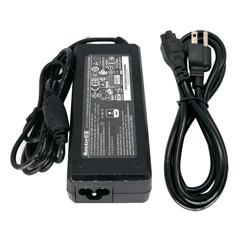 AC Adapter Huntkey HKA09019047-6U Power Supply 19.0V 4.74A Charger 5.5*2.5MM