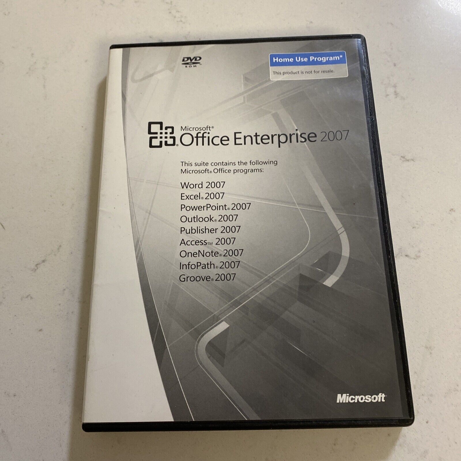 Microsoft Office Enterprise 2007 (Home Use) w/Key (Word, PowerPoint, Excel, Etc)
