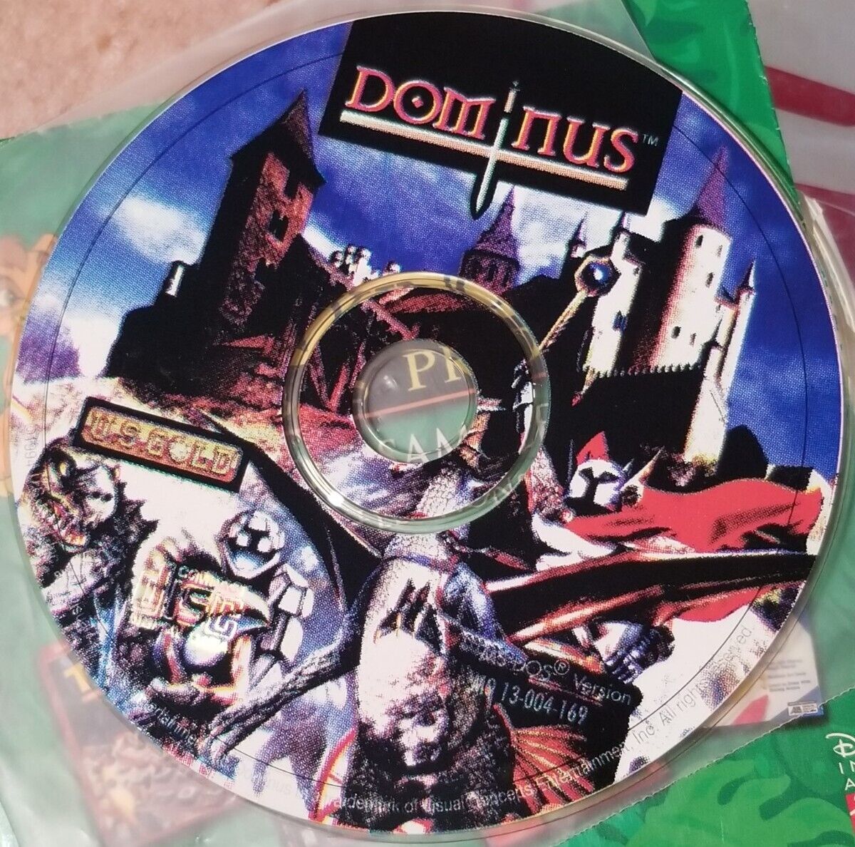 Dominus U.S. Gold 1994 CD Rom IBM Vintage Retro Computer Game Disc Only Dos