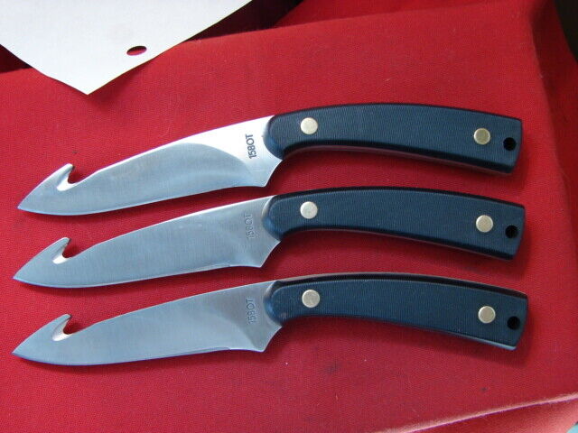 SET OF 3 SCHRADE OLD TIMER 158OT SHARPFINGER HUNTING KNIVES KNIFE 
