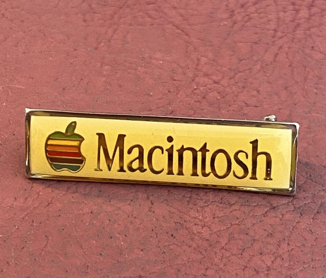 Vintage Macintosh Pin