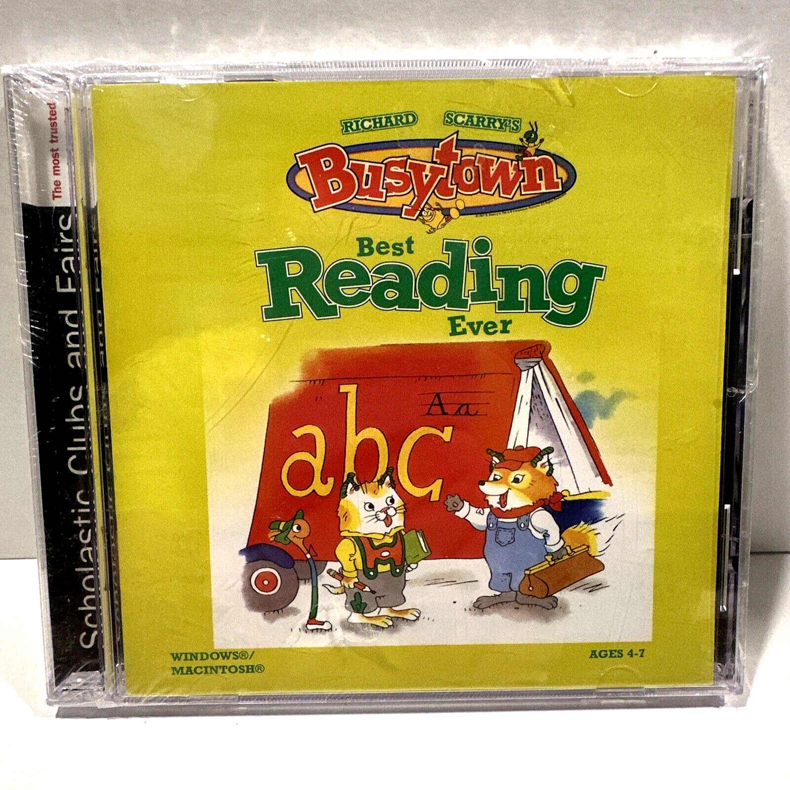 Richard Scarry’s Busytown Best Reading Ever CD Windows Mac Ages 4-7 ~ NEW SEALED