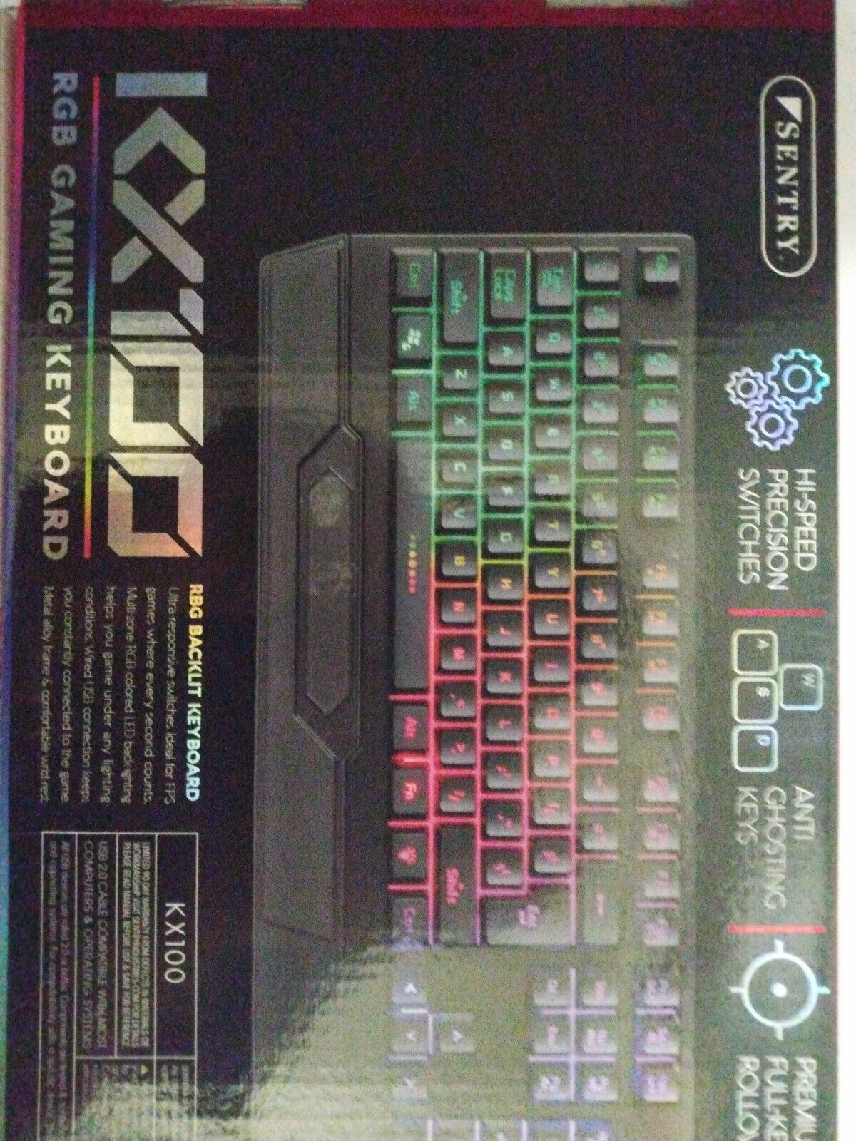 Computer Keyboard Wired | Brand new | *Glow in the dark* | Bulk Order