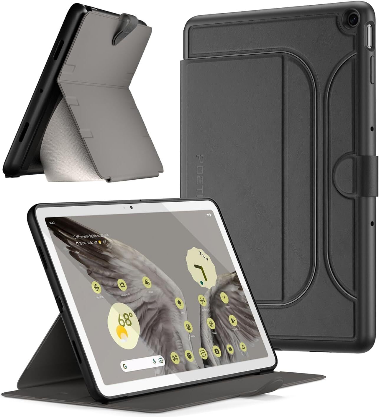 Poetic Explorer Magnetic Folio Stand Case For Google Pixel Tablet 2023 Magnetic
