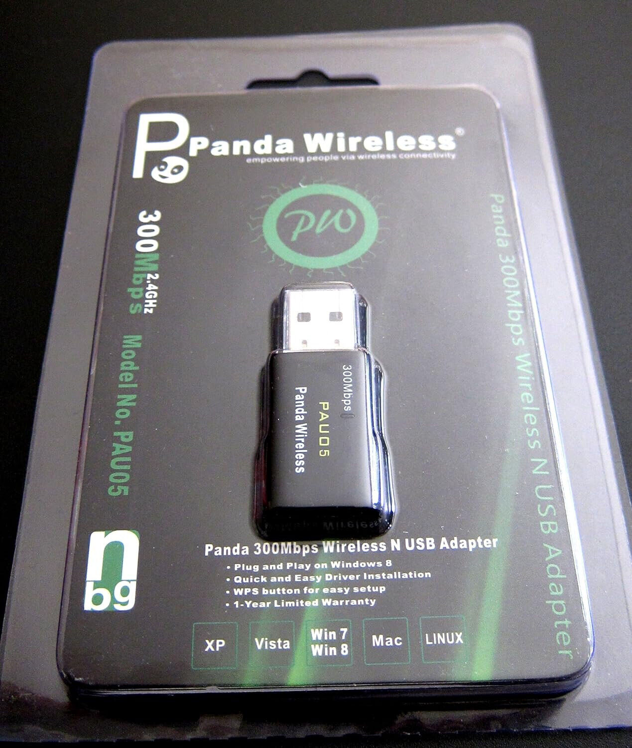 Panda Wireless N USB wifi adapter 