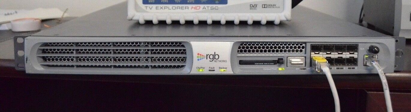 RGB Networks Motorola Simulcast Edge Processor SEP48 MPEG2 Decoder AC 48Ch 3x RF