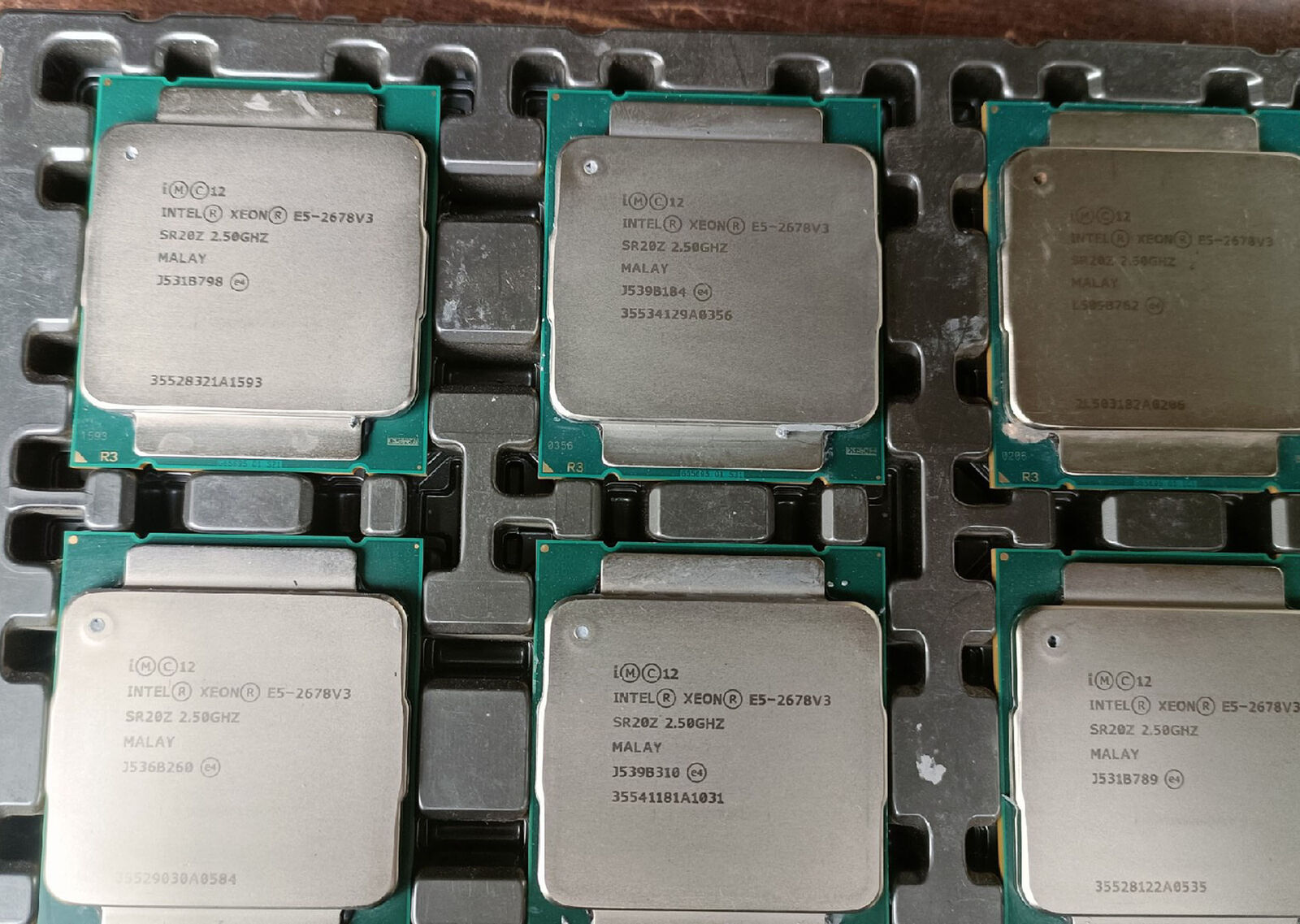 Intel Xeon E5-2678 V3 2.50GHz 12 core 24 threads 30MB LGA-2011-3 CPU processor